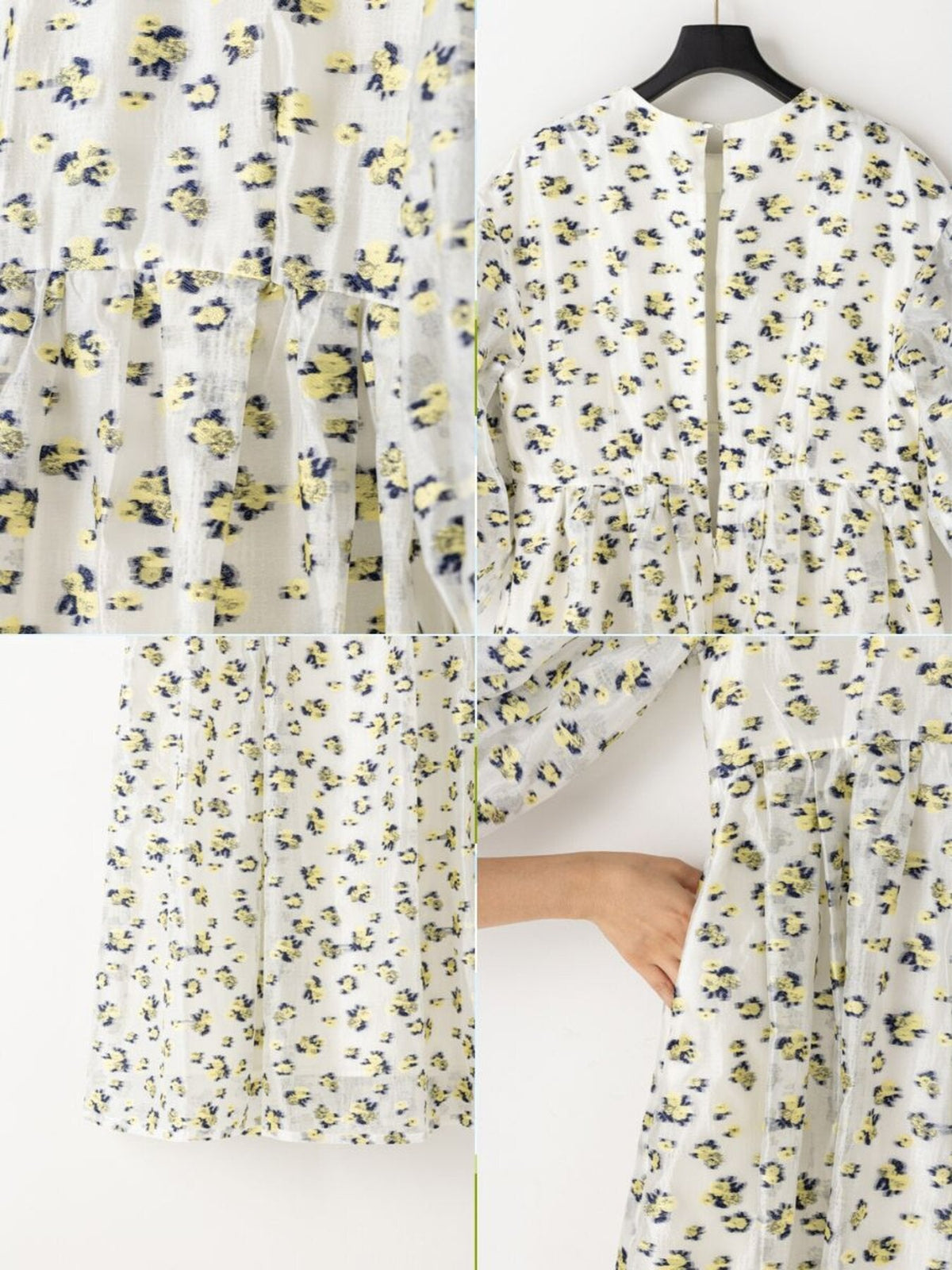 【Mewl 2027 PRE SPRING】SOFIA DRESS - 1月中旬頃発送 - Champdelarose