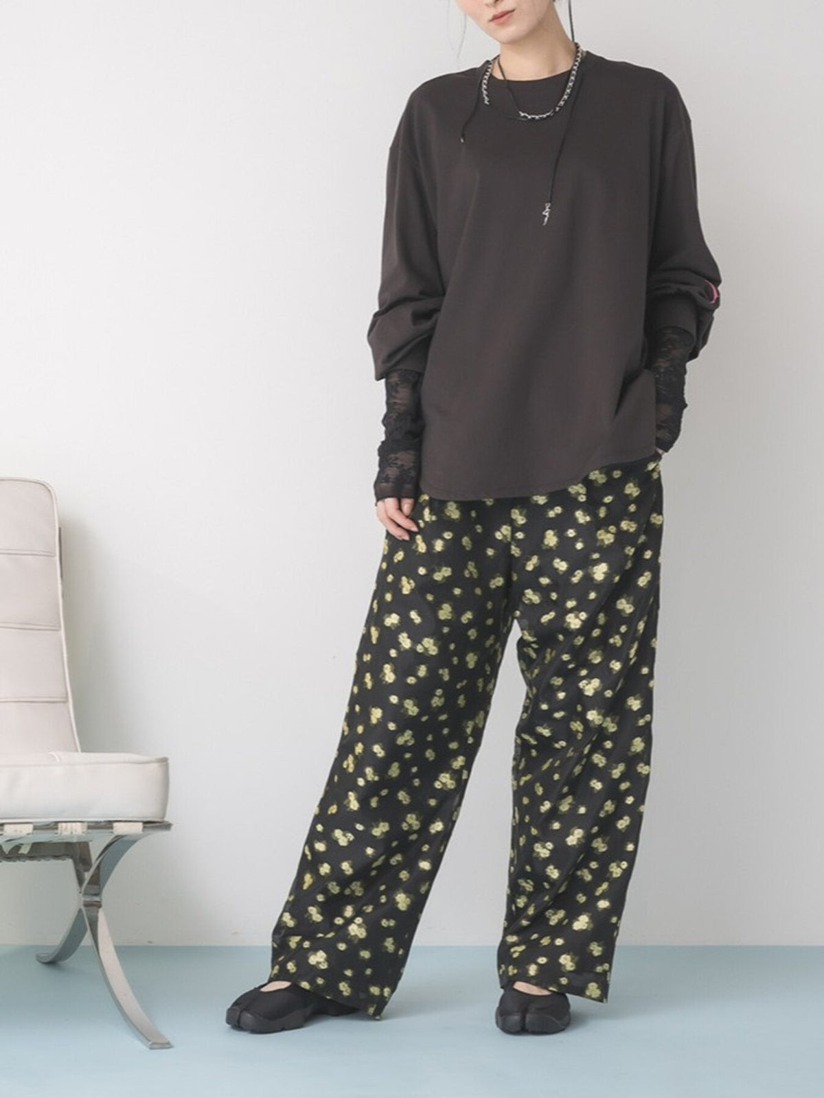 【Mewl 2027 PRE SPRING】SOFIA PANTS - 1月中旬頃発送 - Champdelarose