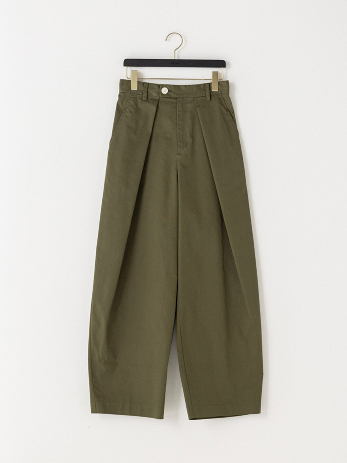 【Mewl 2027 PRE SPRING】TRENCH CURVY PANTS - 1月中旬頃発送 - Champdelarose