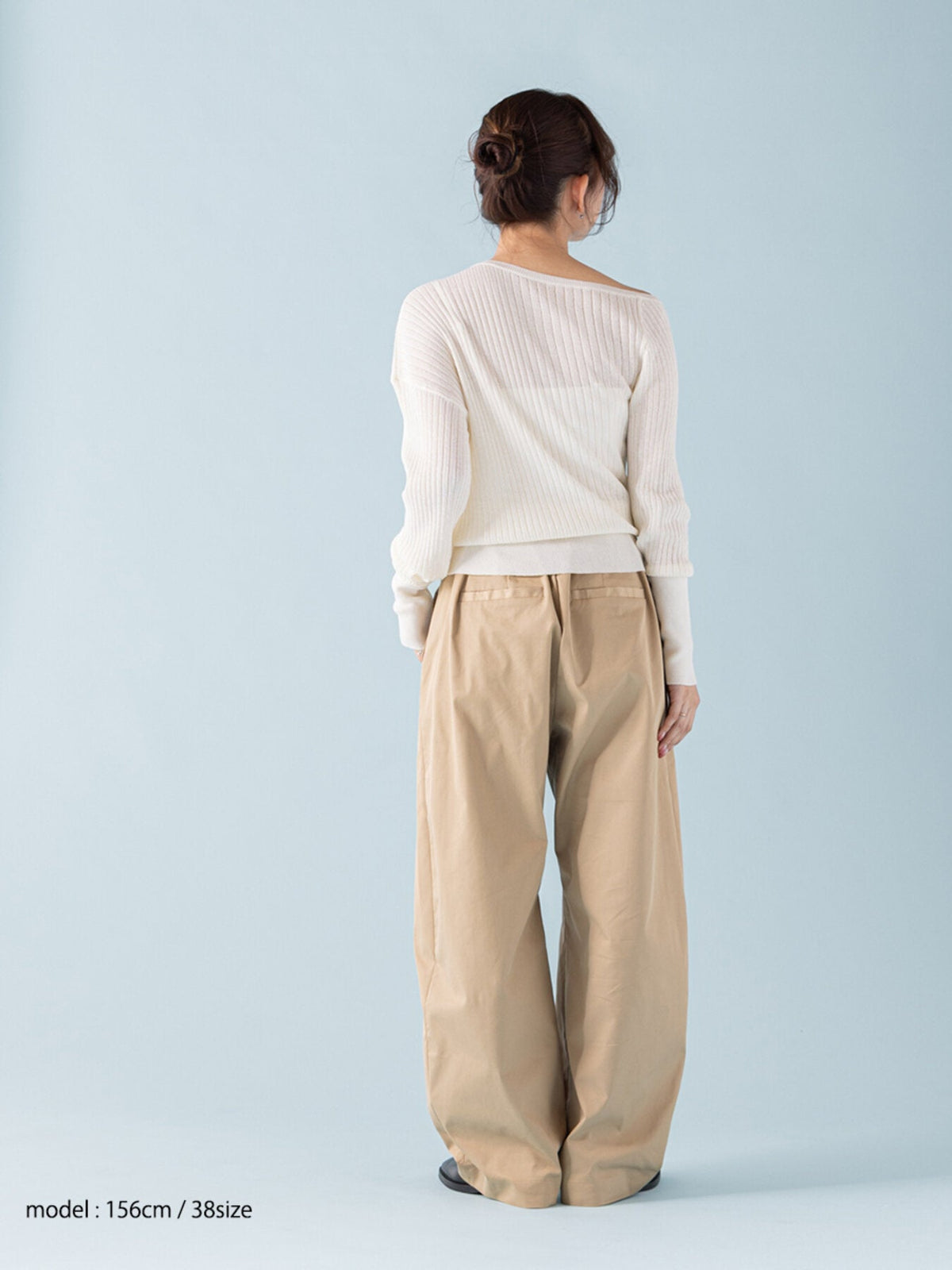 【Mewl 2027 PRE SPRING】TRENCH CURVY PANTS - 1月中旬頃発送 - Champdelarose