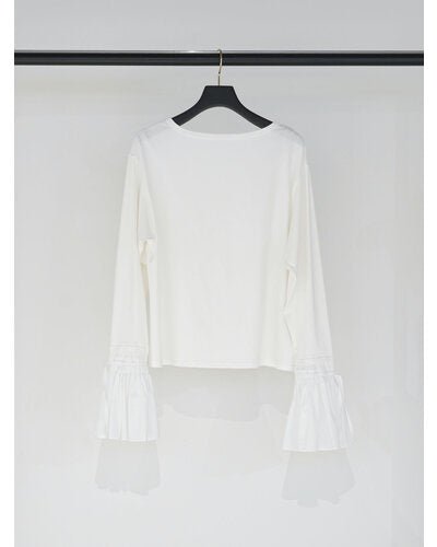 【Mewl ReSTOCK】シャツスリーブムジTOPS - Champdelarose