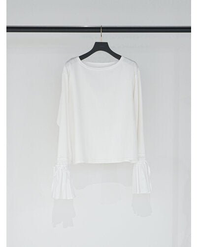 【Mewl ReSTOCK】シャツスリーブムジTOPS - Champdelarose