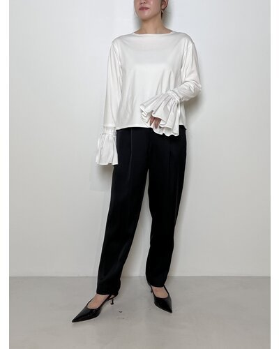 【Mewl ReSTOCK】シャツスリーブムジTOPS - Champdelarose