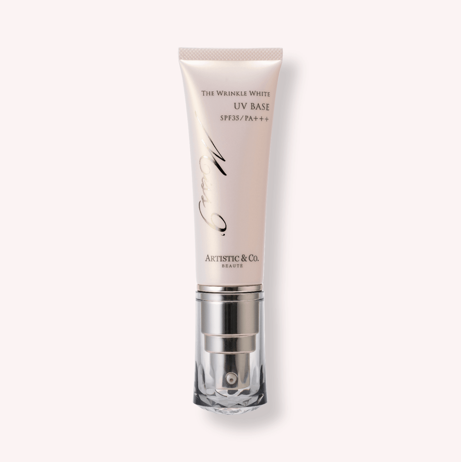 【Miss 9'】ミスナイン ザ リンクルホワイト UVベース - 40g - （メイクアップベース / SPF35 / PA＋＋＋） - Champdelarose