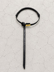 【M.U.L 2026-9】BELT - Black キルティング型押し - Champdelarose