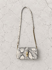 【M.U.L 2026-9】BOX WALLET SHOULDER - 転写Python - Champdelarose