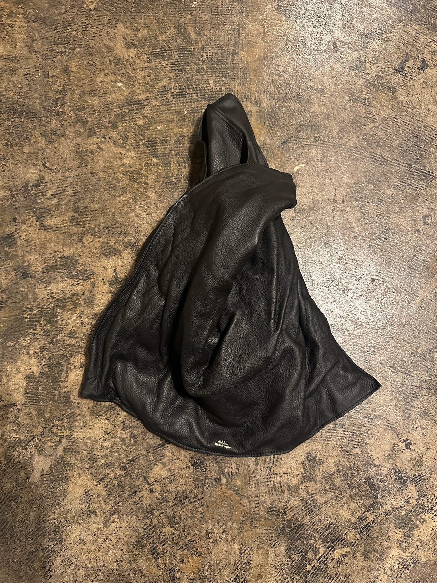 【M.U.L. 2026.3】BANDANA 2WAY - BLACK WASHED - Champdelarose