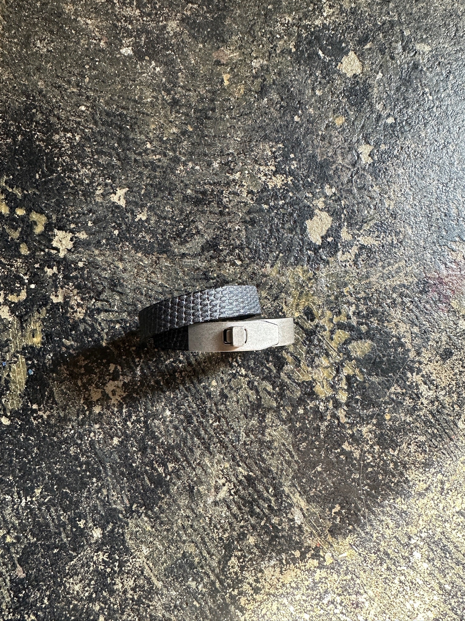 【M.U.L. 2026.3】BRACELET - BLACK SILVER COATING - Champdelarose
