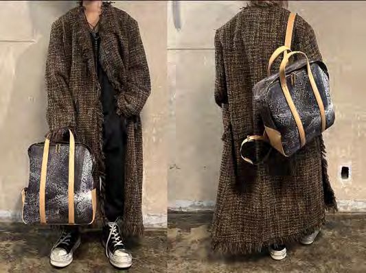 【M.U.L. 2026.3】MINIMAL BACKPACK - VINTAGE COGNAC BROWN - Champdelarose