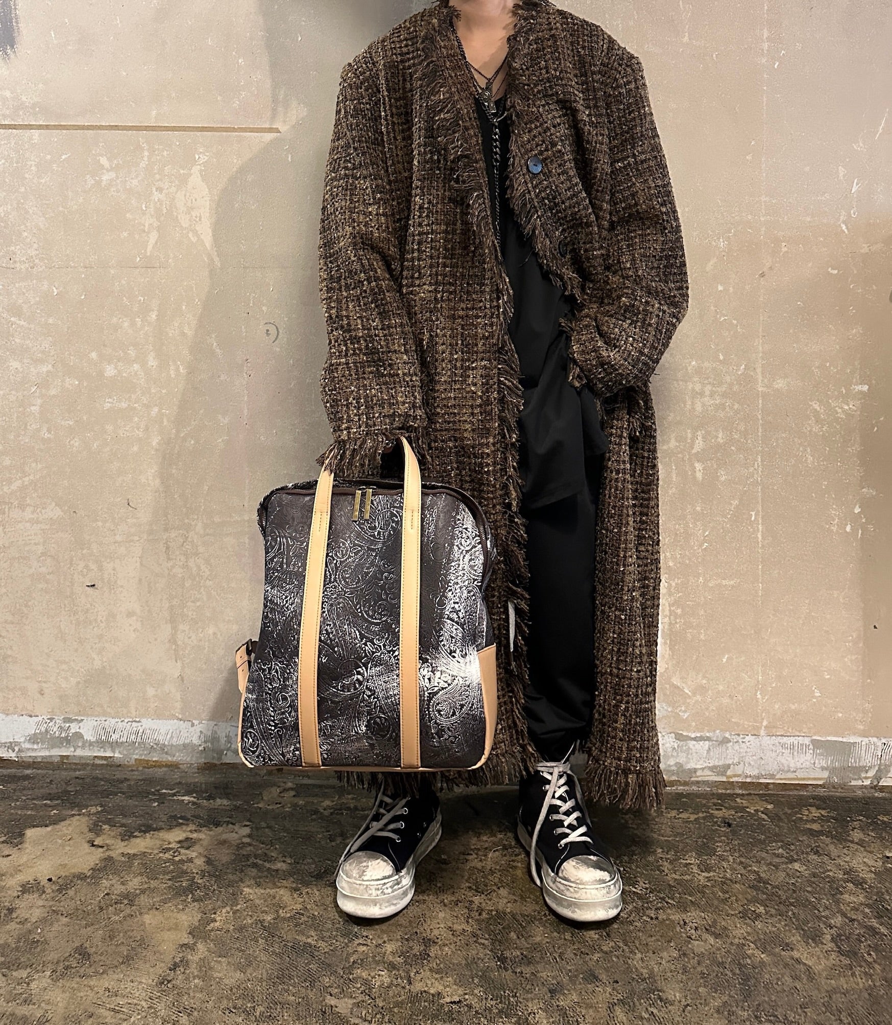 【M.U.L. 2026.3】MINIMAL BACKPACK - VINTAGE COGNAC BROWN - Champdelarose
