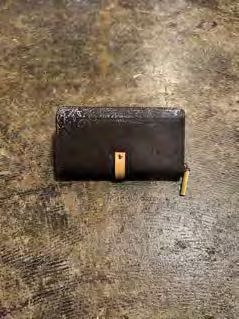 【M.U.L. 2026.3】ROUND LONG WALLET - VINTAGE COGNAC BROWN - Champdelarose