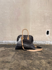 【M.U.L. 2026.3】ROUND TOTE M - VINTAGE COGNAC BROWN - Champdelarose