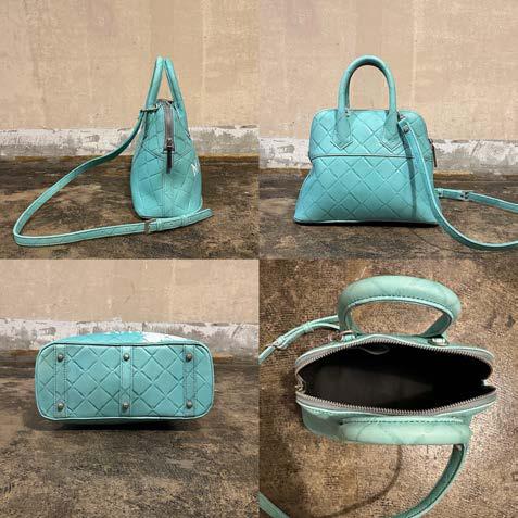 【M.U.L. 2026.3】ROUND TOTE S - 淡青緑 - Champdelarose