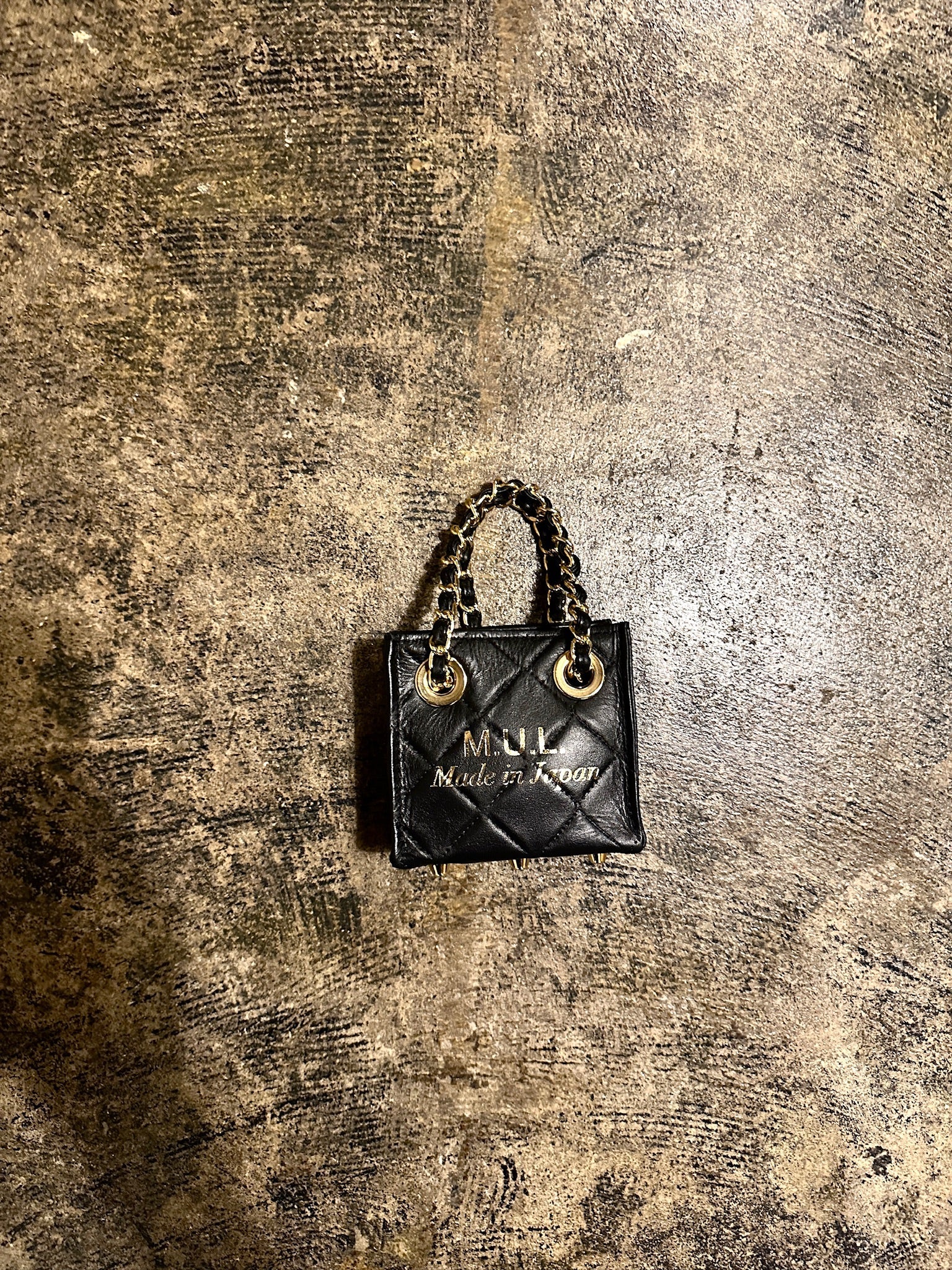 【M.U.L. 2026.3】SHOPPER 10 - BLACK QUILTING EMBOSS SERIES - Champdelarose