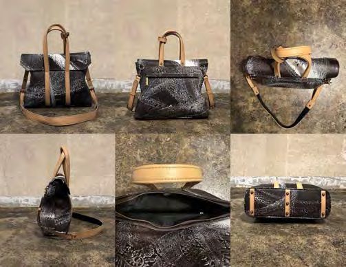 【M.U.L. 2026.3】SQUARE FLAP TOTE M - VINTAGE COGNAC BROWN - Champdelarose