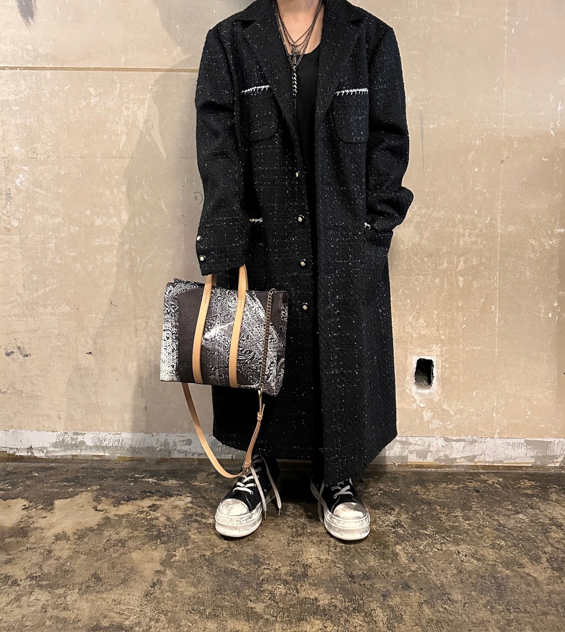 【M.U.L. 2026.3】SQUARE TOTE S - VINTAGE COGNAC BROWN - Champdelarose