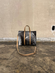 【M.U.L. 2026.3】SQUARE TOTE S - VINTAGE COGNAC BROWN - Champdelarose