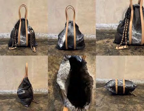 【M.U.L. 2026.3】TRUSS TOTE M - VINTAGE COGNAC BROWN - Champdelarose