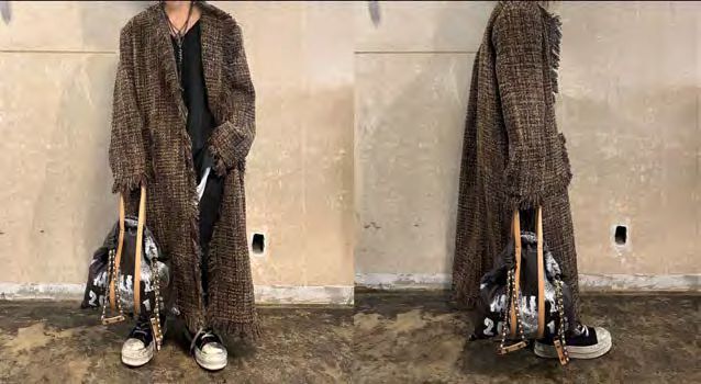 【M.U.L. 2026.3】TRUSS TOTE M - VINTAGE COGNAC BROWN - Champdelarose