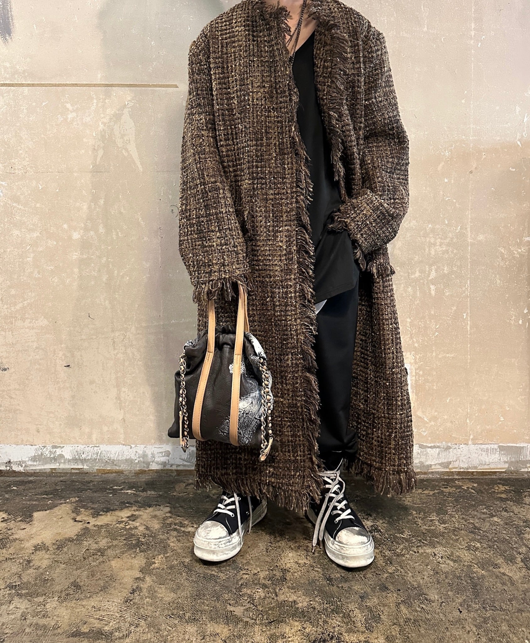 【M.U.L. 2026.3】TRUSS TOTE S - VINTAGE COGNAC BROWN - Champdelarose