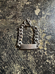 【M.U.L. ACCESSORY Vol.3】MULA116 ダイヤモンドプレート Bチェーンブレスレット - Champdelarose