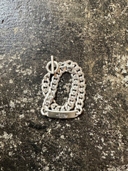 【M.U.L. ACCESSORY Vol.3】MULA117 ダイヤモンドプレート ダブルBチェーンブレスレット - Champdelarose