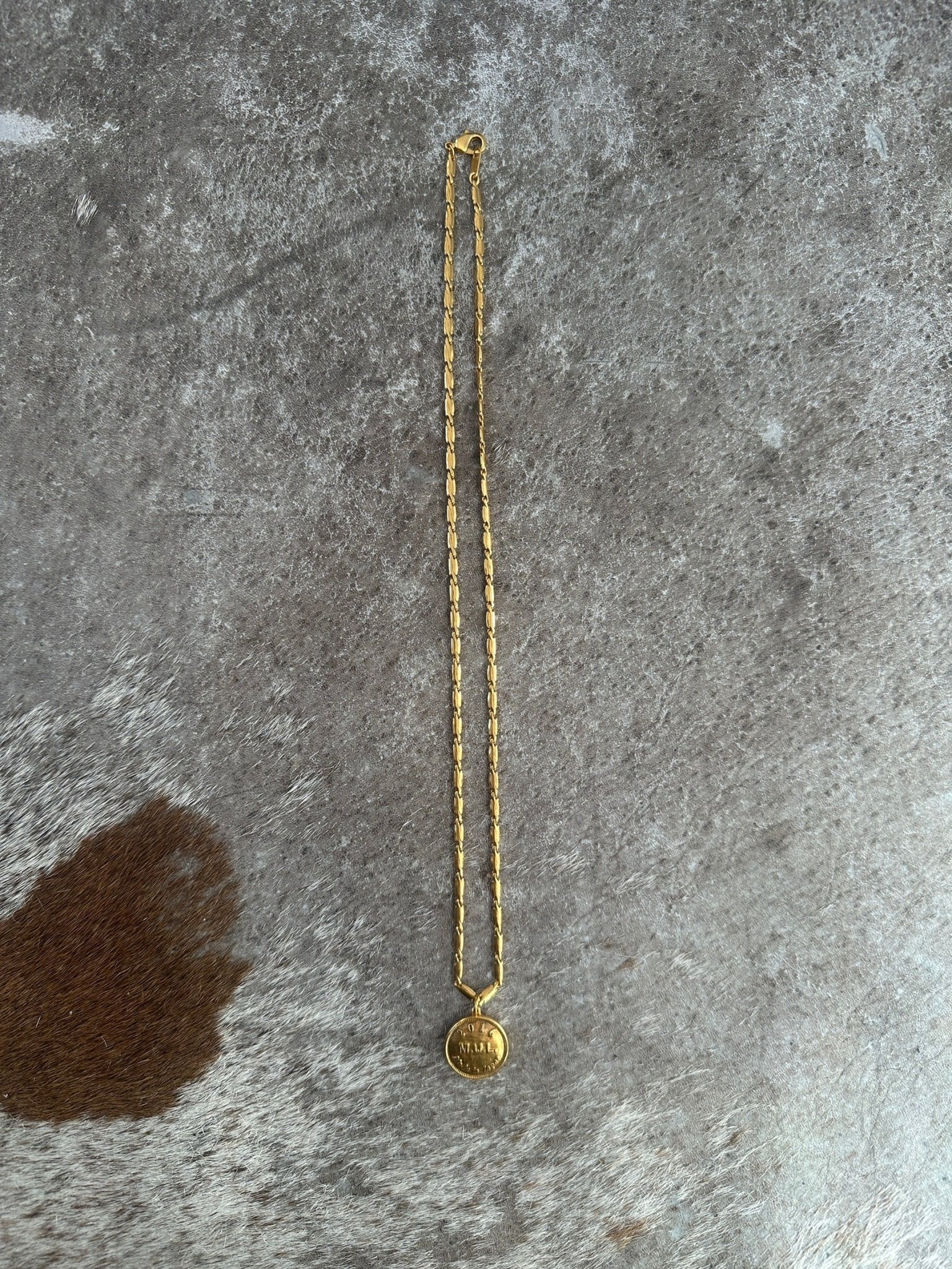 【M.U.L. ACCESSORY Vol.3】MULA151 コインネックレス48 - Champdelarose