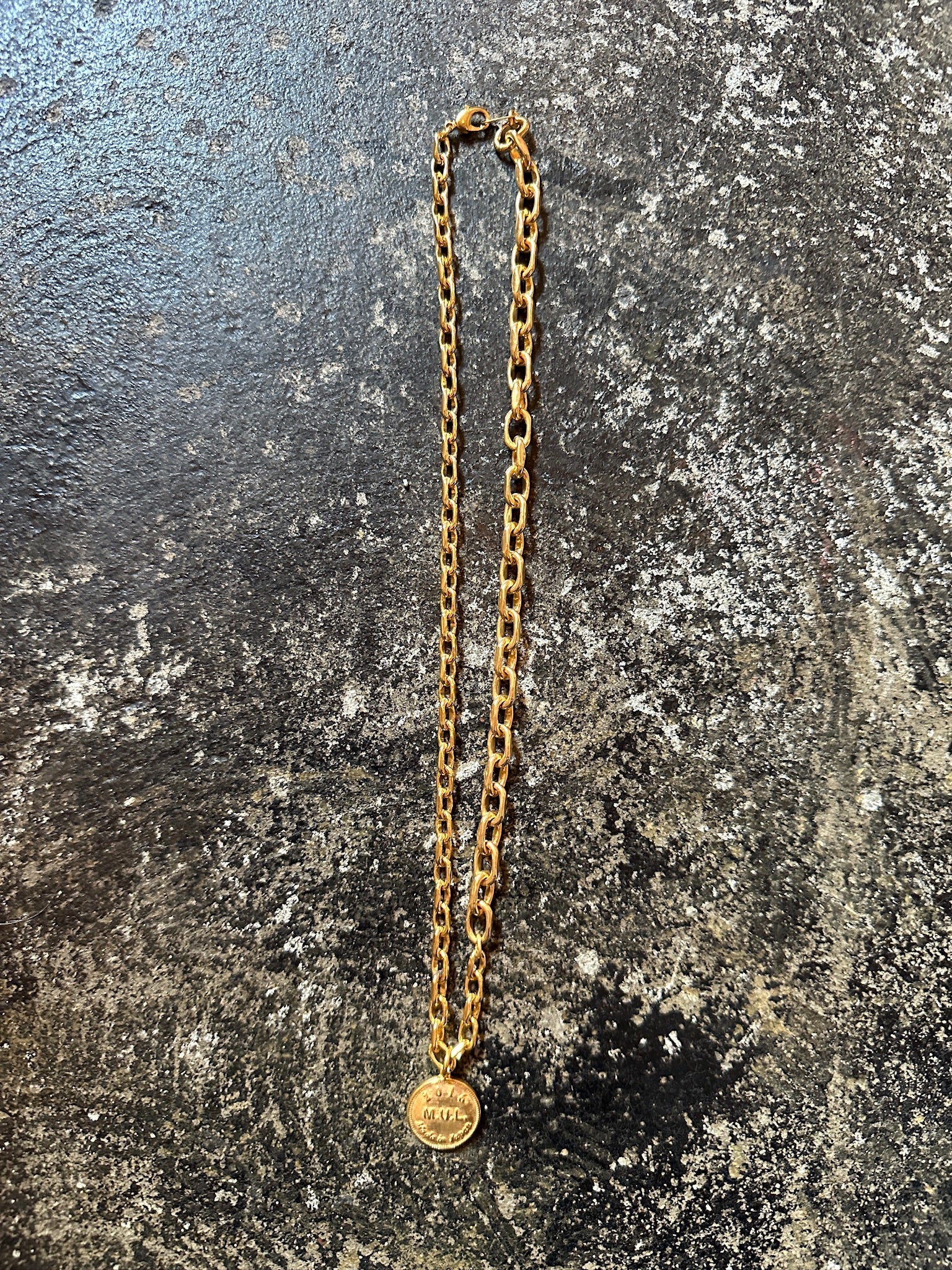 【M.U.L. ACCESSORY Vol.3】MULA166 コインネックレス48 - Champdelarose