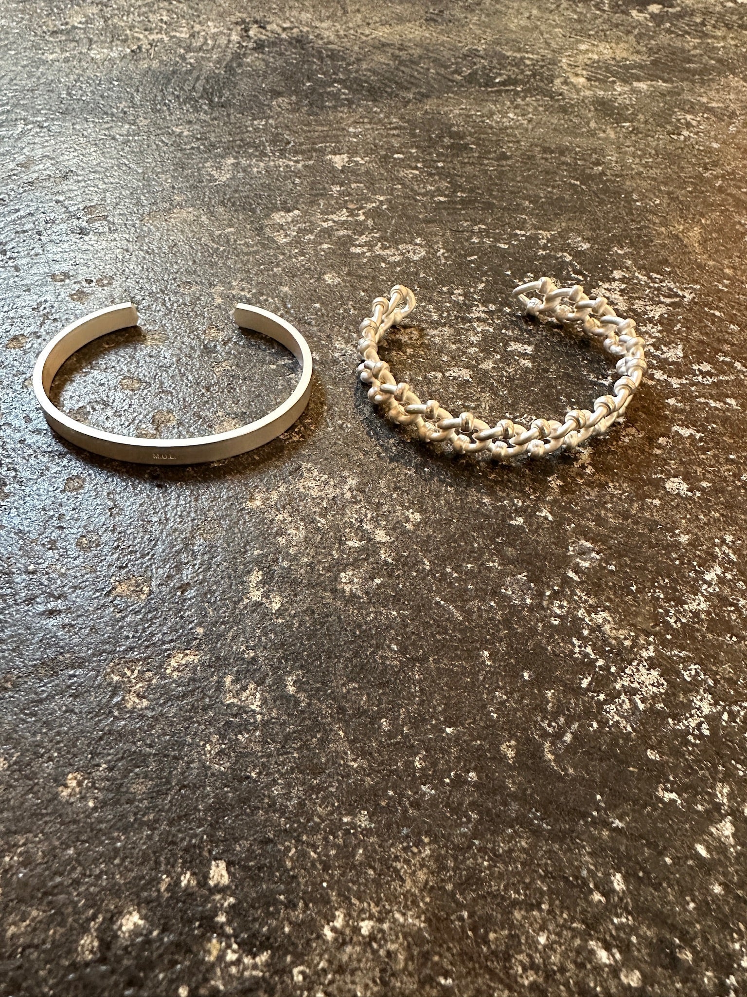 【M.U.L. ACCESSORY Vol.3】MULA169 2連バングル - Champdelarose