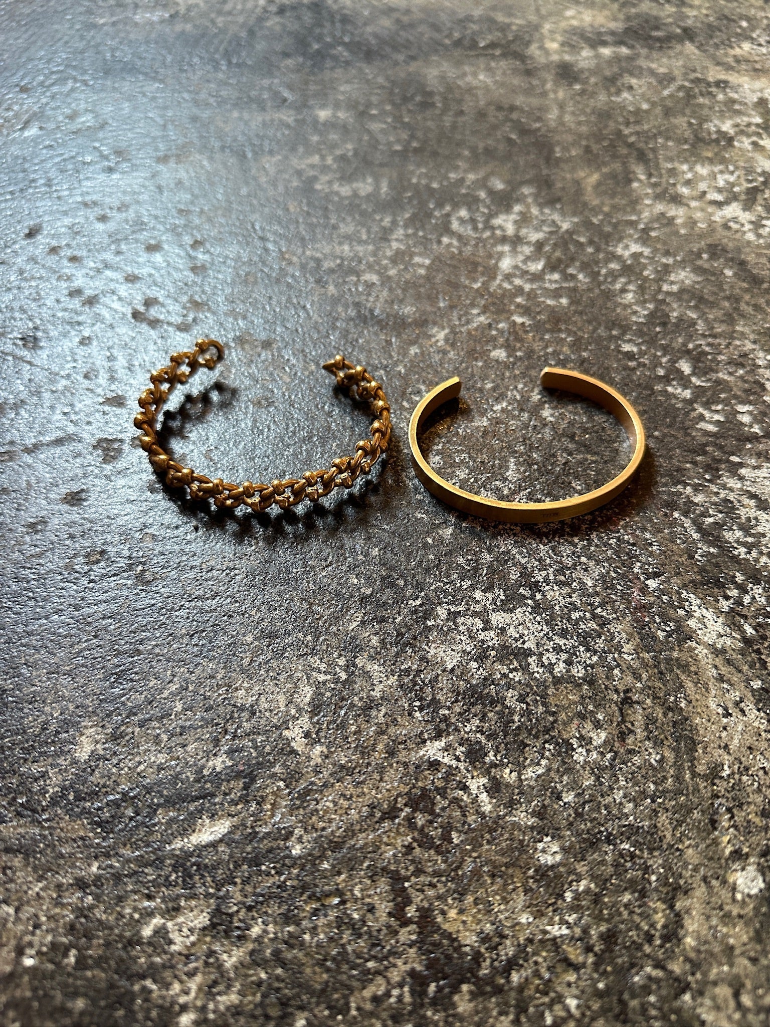 【M.U.L. ACCESSORY Vol.3】MULA169 2連バングル - Champdelarose