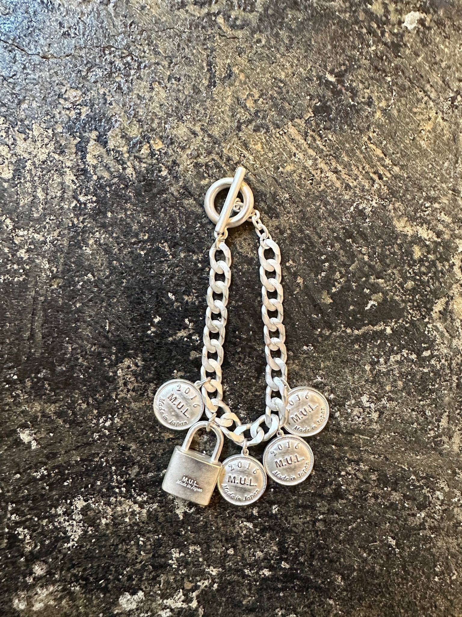 【M.U.L. ACCESSORY Vol.3】MULA178 南京錠×コイン ブレスレット - Champdelarose