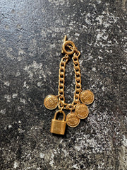 【M.U.L. ACCESSORY Vol.3】MULA178 南京錠×コイン ブレスレット - Champdelarose
