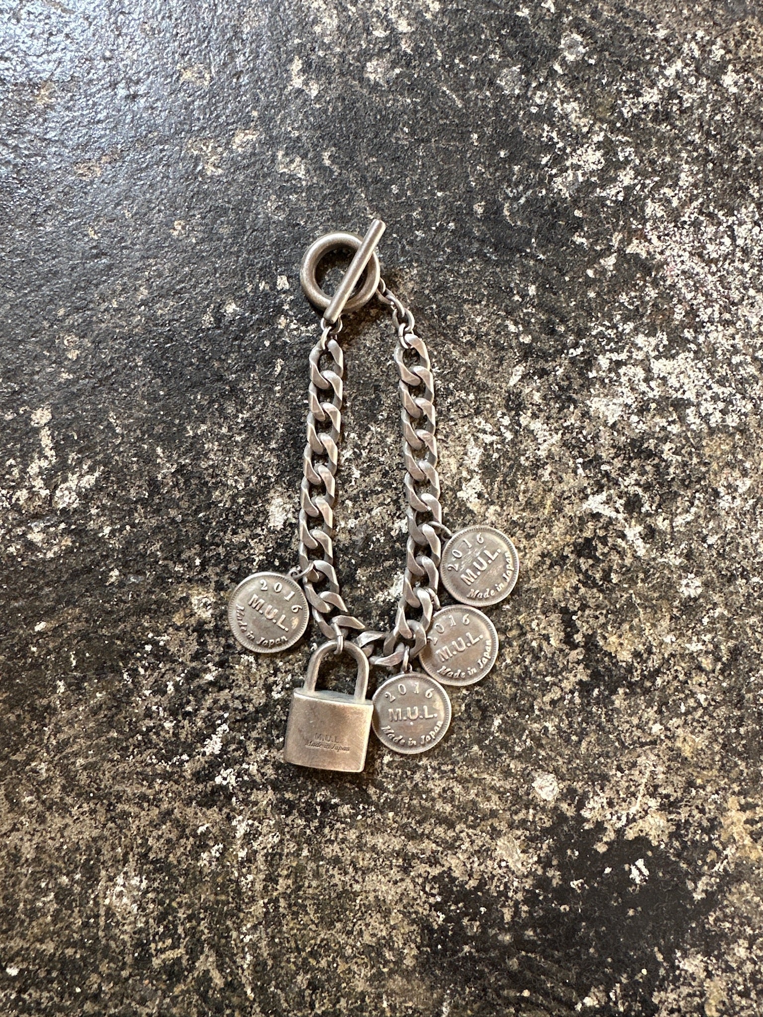 【M.U.L. ACCESSORY Vol.3】MULA178 南京錠×コイン ブレスレット - Champdelarose