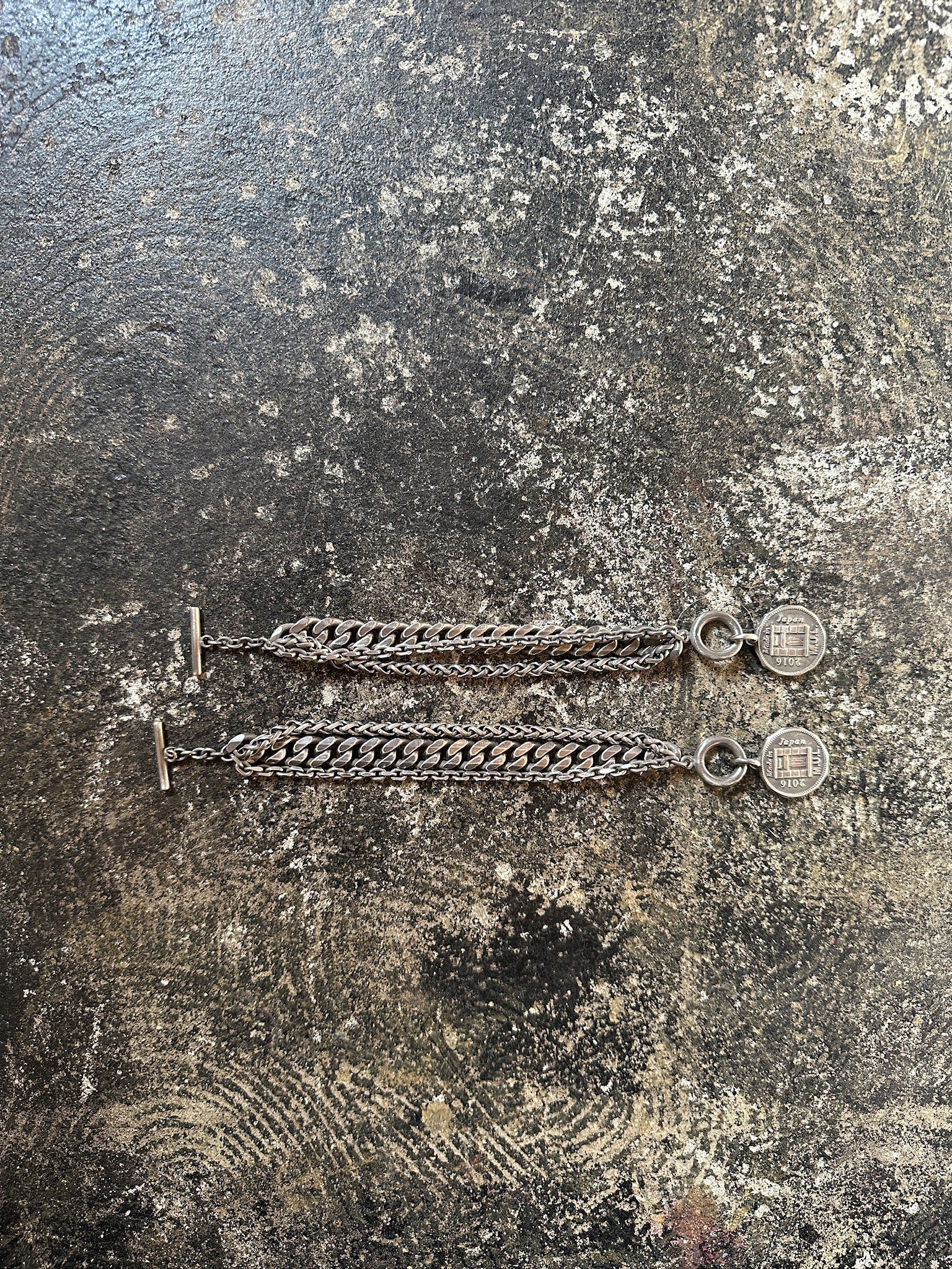 【M.U.L. ACCESSORY Vol.3】MULA180 MIXチェーンコインブレスレット - Champdelarose