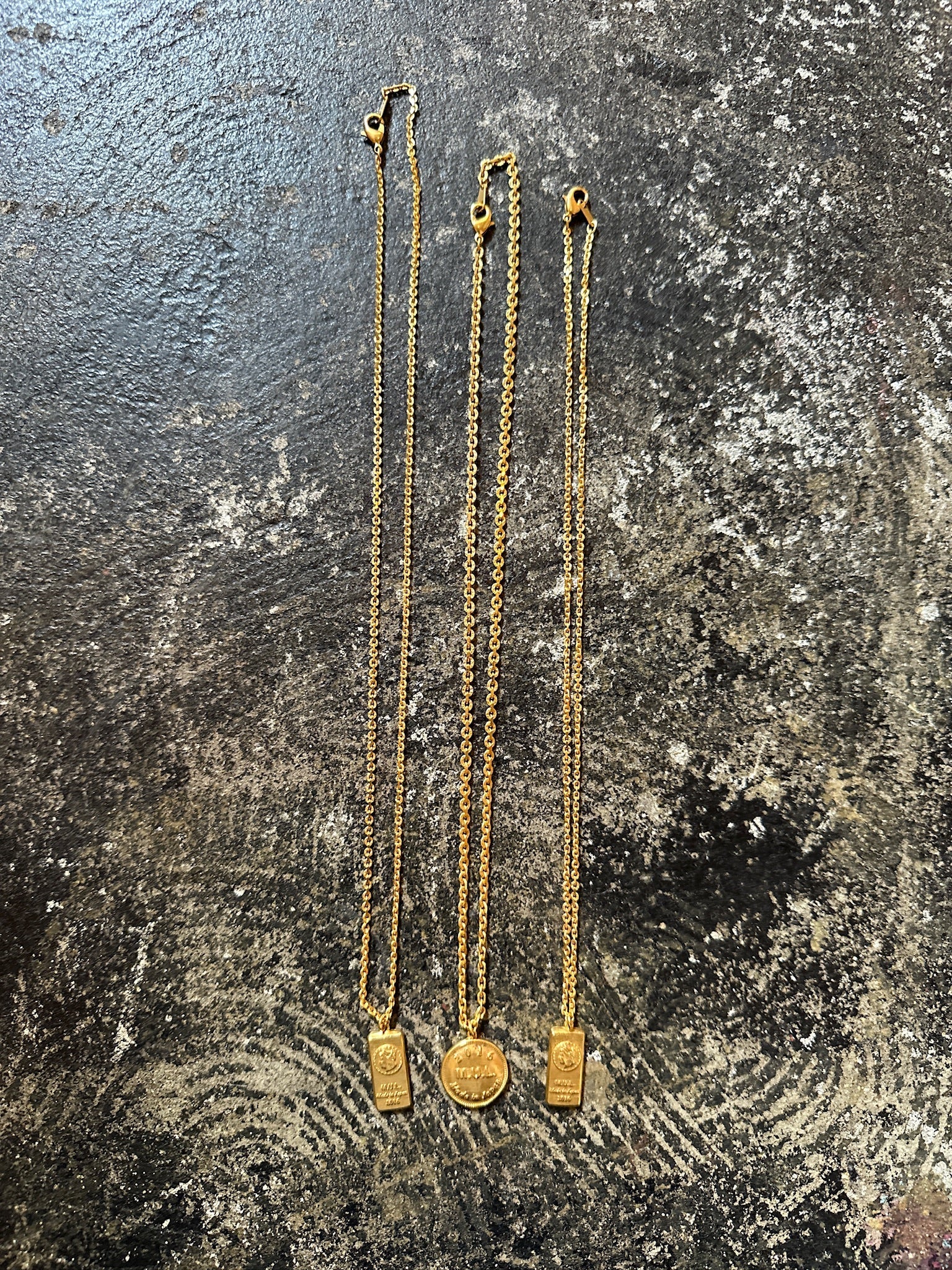 【M.U.L. ACCESSORY Vol.3】MULA184 スクエアネックレス52 - Champdelarose