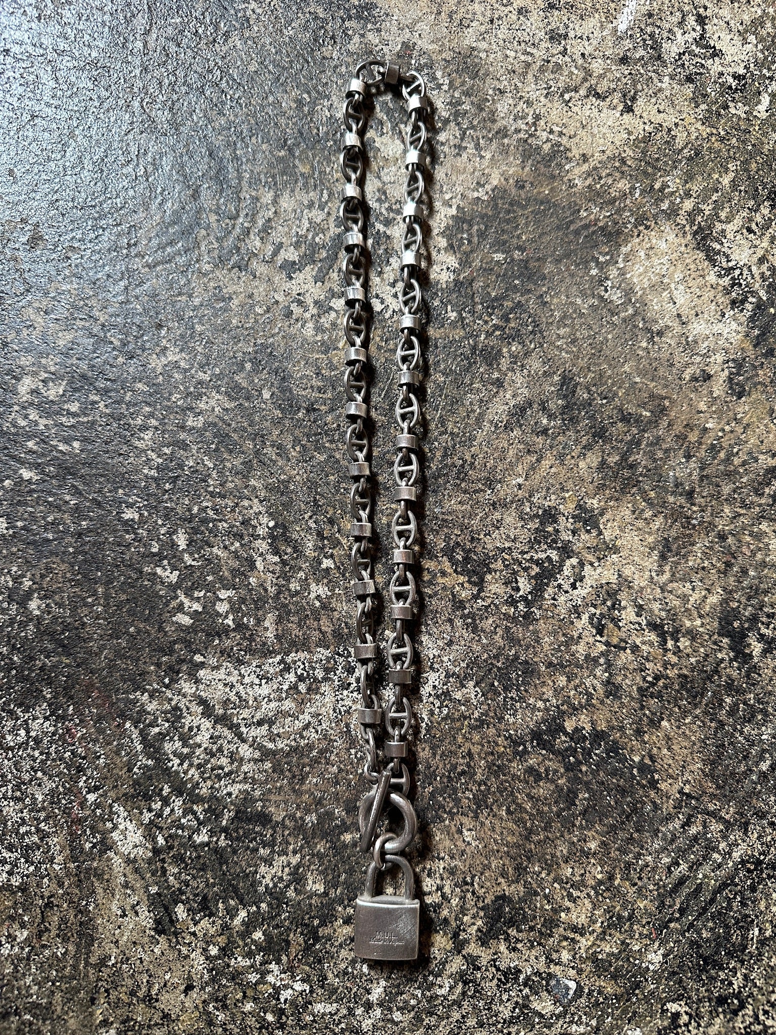 【M.U.L. ACCESSORY Vol.3】MULA199 南京錠マンテルネックレス48 - Champdelarose