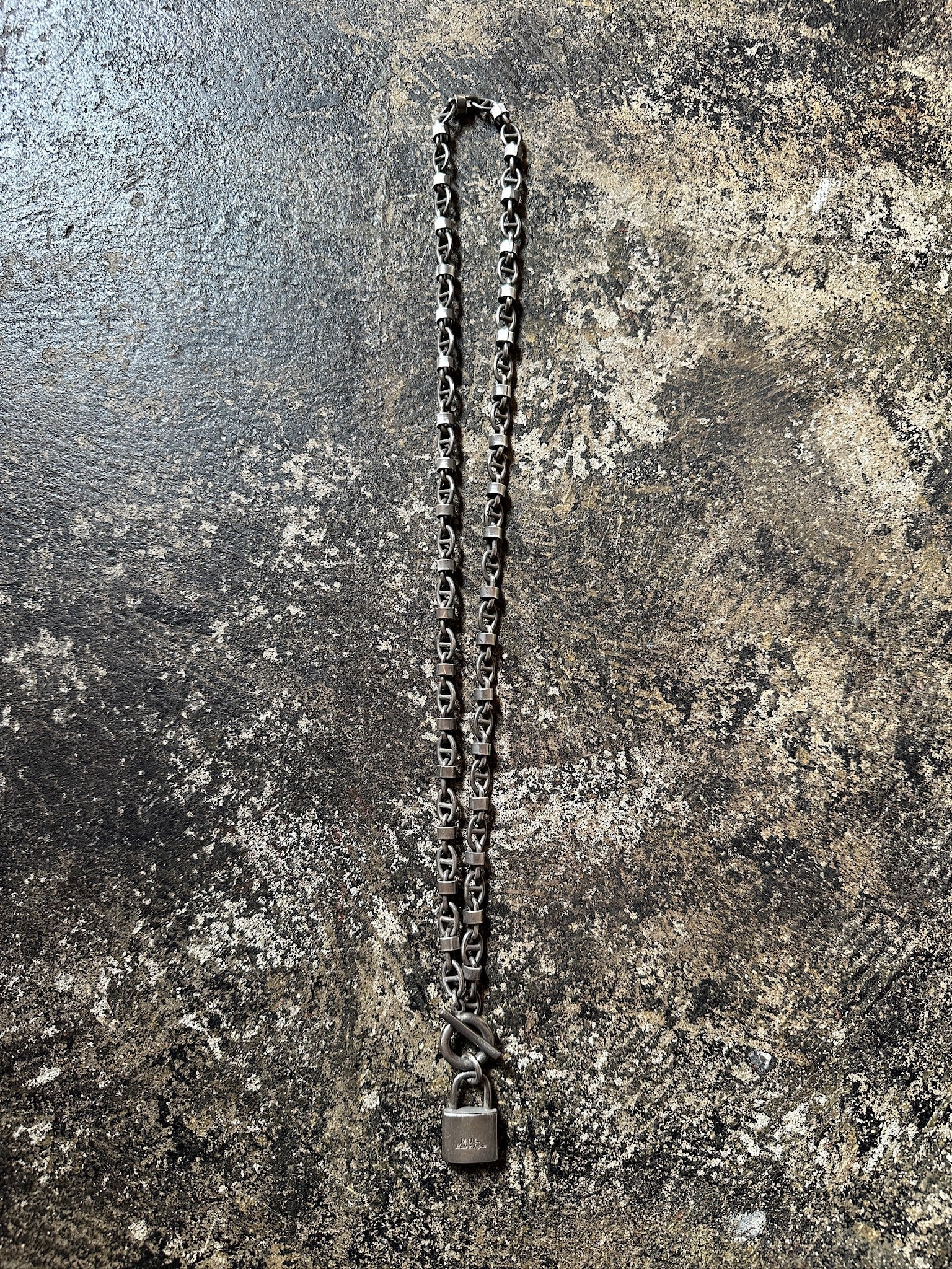 【M.U.L. ACCESSORY Vol.3】MULA200 南京錠マンテルネックレス67 - Champdelarose