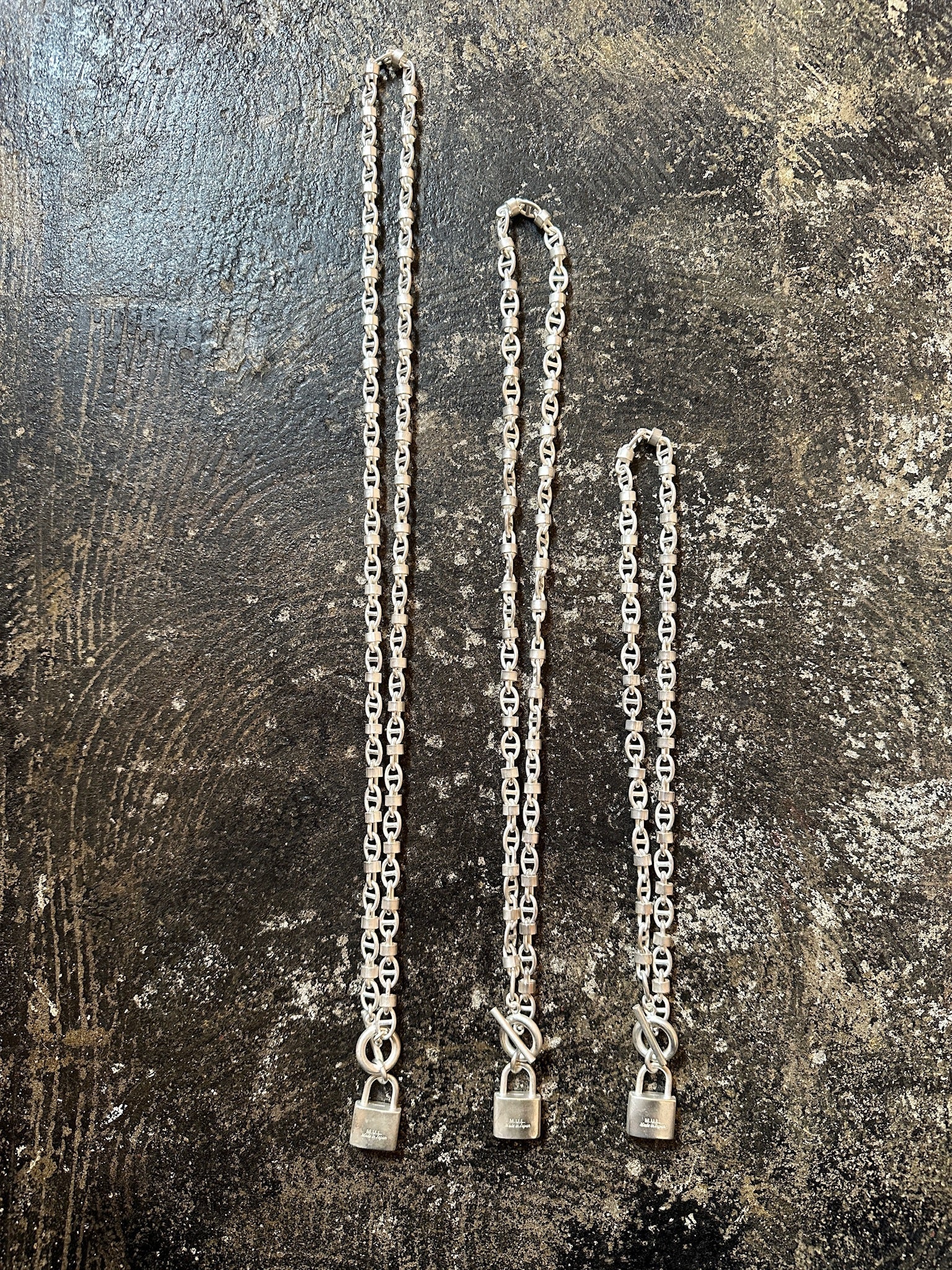 【M.U.L. ACCESSORY Vol.3】MULA201 南京錠マンテルネックレス80 - Champdelarose