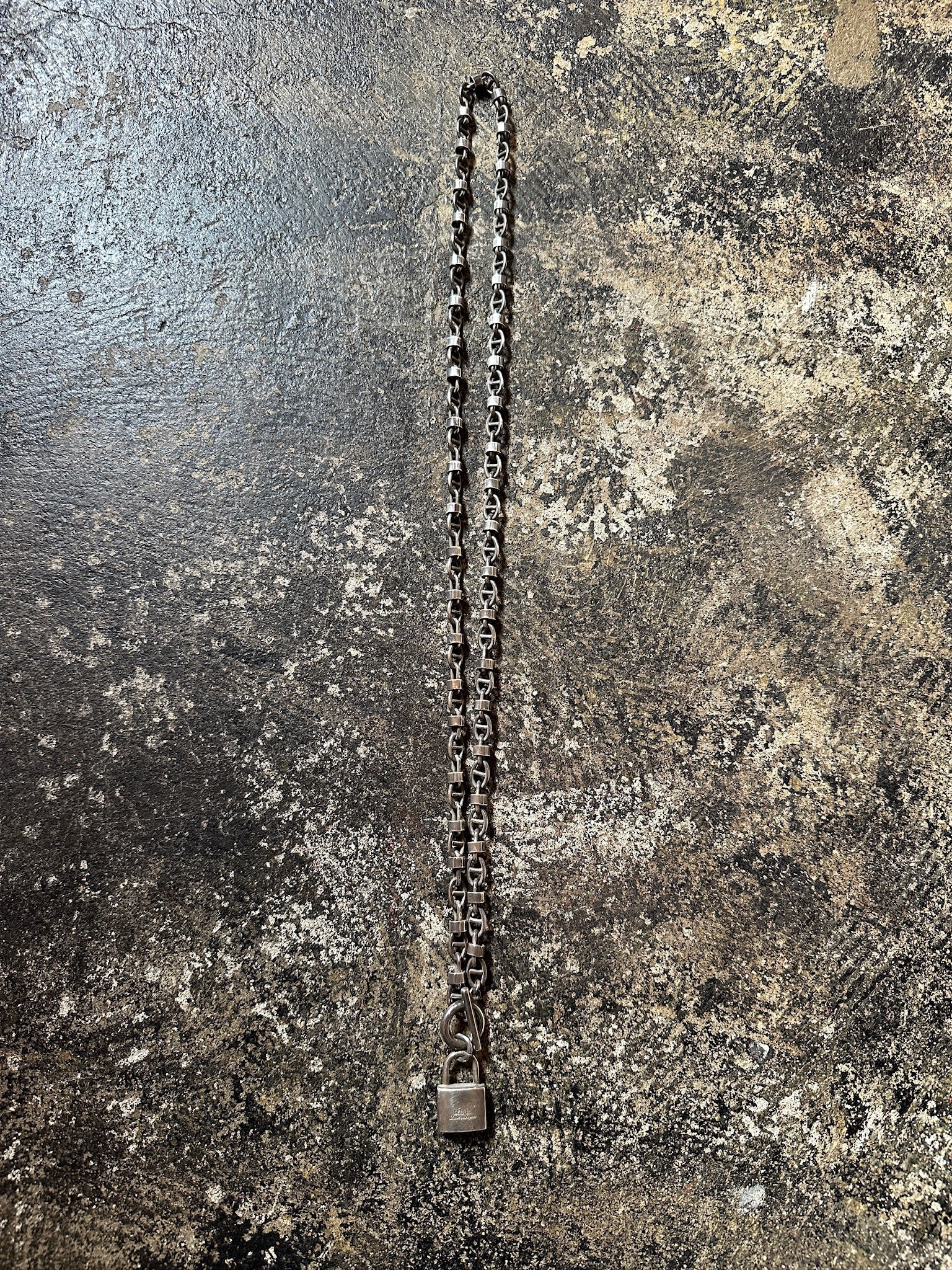 【M.U.L. ACCESSORY Vol.3】MULA201 南京錠マンテルネックレス80 - Champdelarose