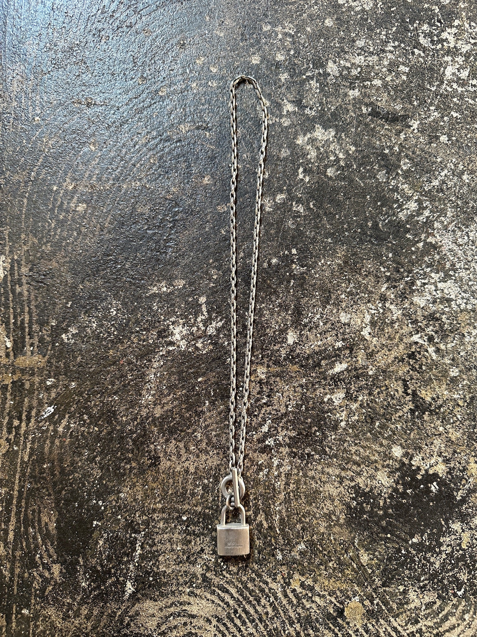 【M.U.L. ACCESSORY Vol.3】MULA210 南京錠マンテルネックレス48 - Champdelarose