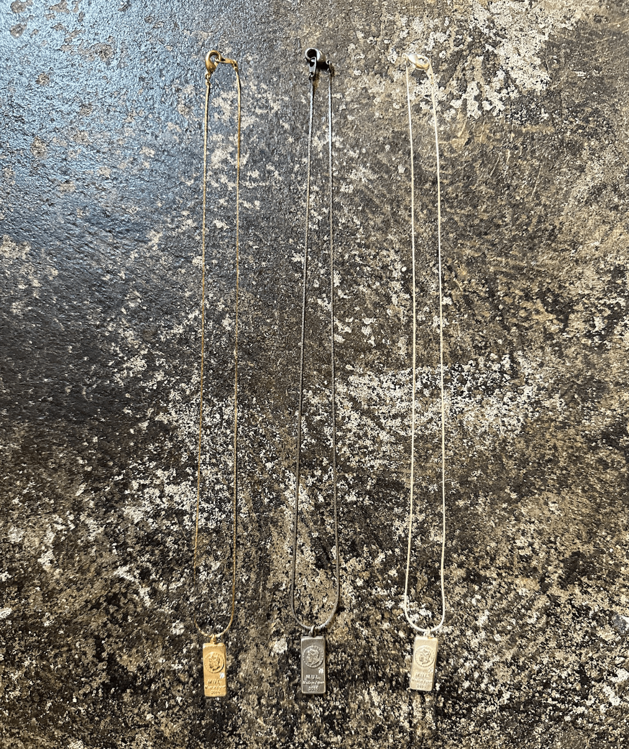 【M.U.L. ACCESSORY Vol.3】MULA235 ダイヤモンド スクエアネックレス45 - Champdelarose