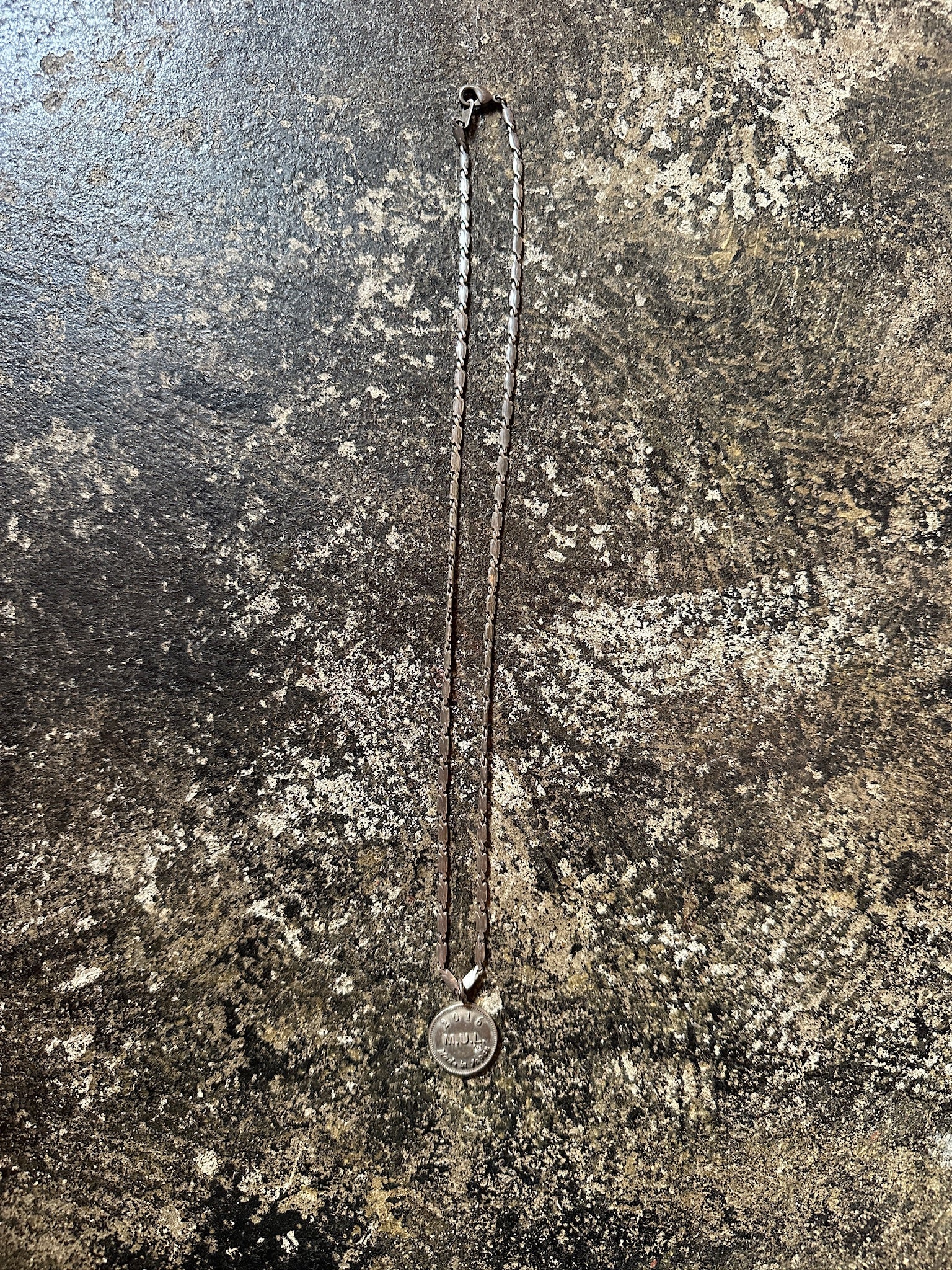 【M.U.L. ACCESSORY Vol.3】MULA242 ダイヤモンド コインネックレス48 - Champdelarose