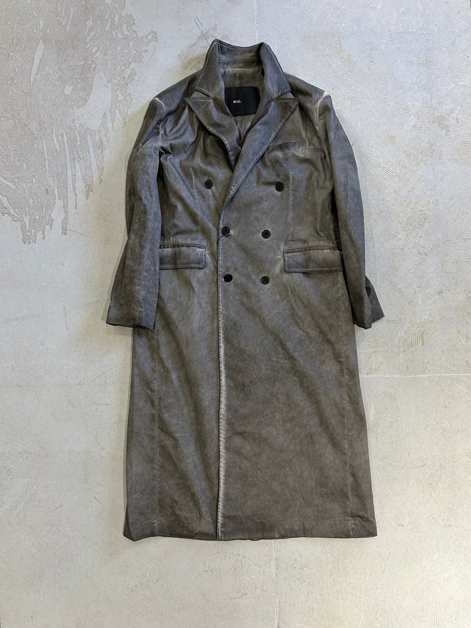 【M.U.L. Apparel Collection】製品染LONG COAT - Champdelarose