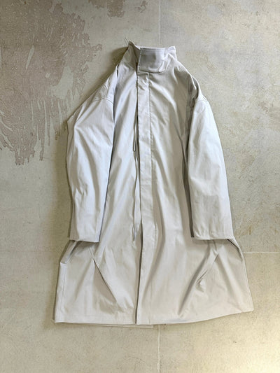 【M.U.L. Apparel Collection】MINIMAL STAND COLLAR COAT - Champdelarose