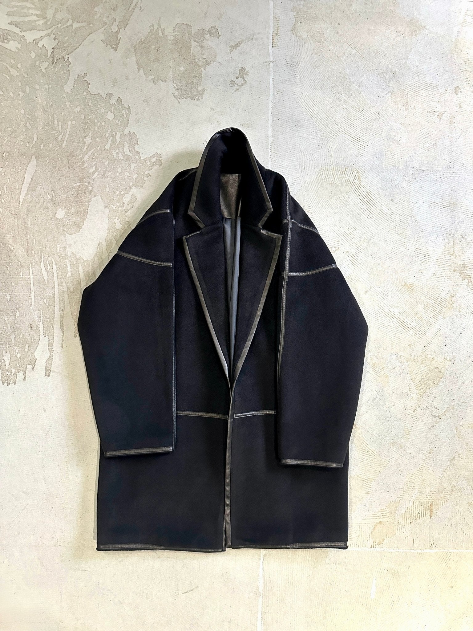 【M.U.L. Apparel Collection】OVER PIPING COAT - Champdelarose