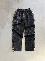 【M.U.L. Apparel Collection】PATCHWORK TWEED PANTS - Champdelarose
