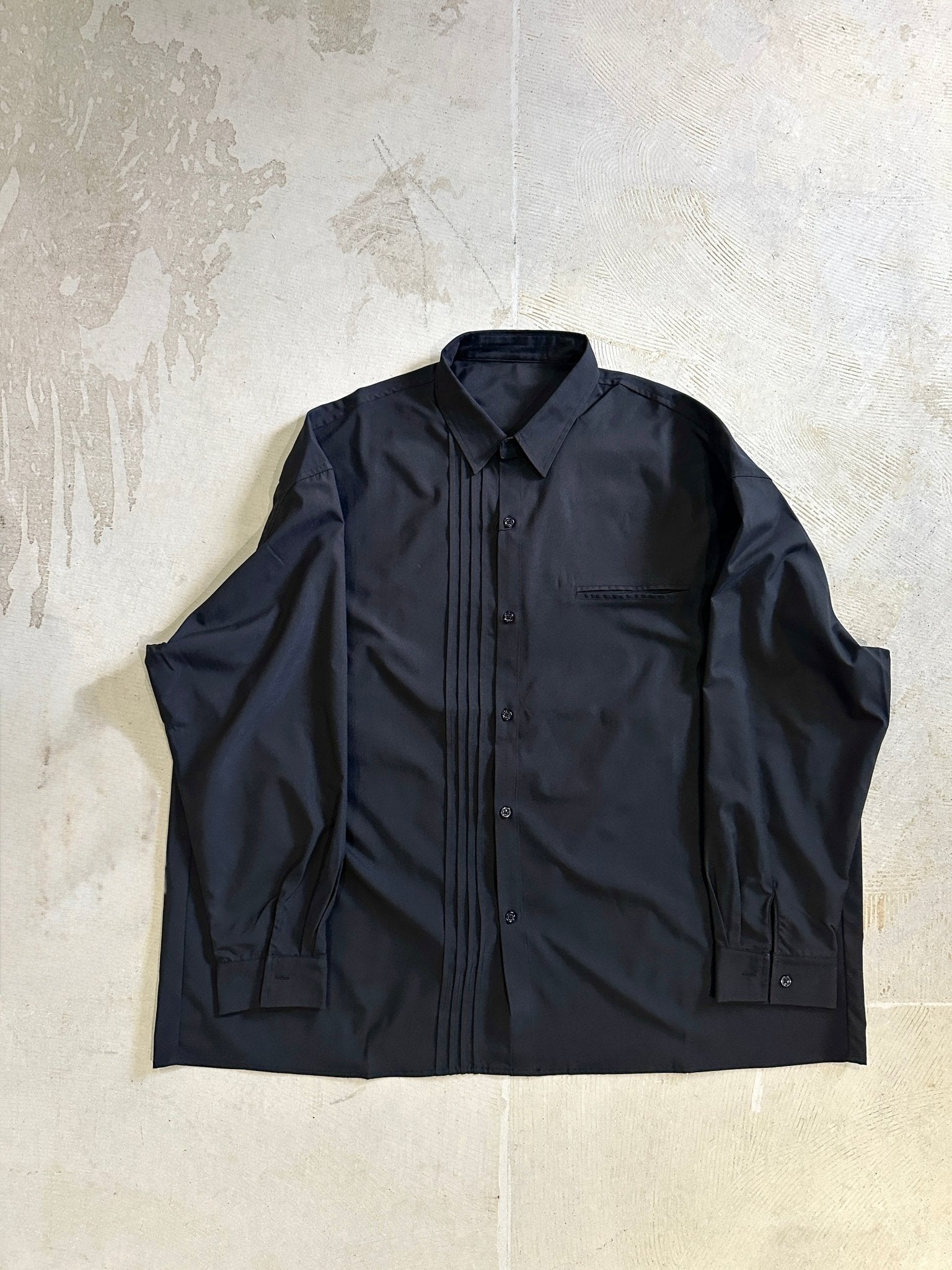 【M.U.L. Apparel Collection】PINTUCK SHIRT - Champdelarose