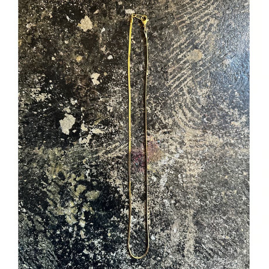 【M.U.L. jewelry 】スネーク(細)ネックレス-45 - Champdelarose