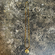 【M.U.L. jewelry 】スネークチェーンコインネックレス -48 - Champdelarose
