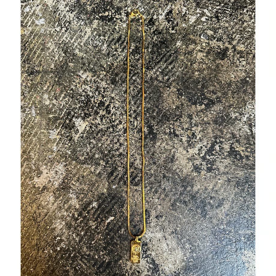 【M.U.L. jewelry collection vol.2】スネークチェーンスクエアネックレス -45 - Champdelarose